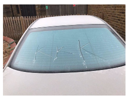 kkk-vandalism